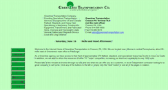 Desktop Screenshot of greentreetransportation.com